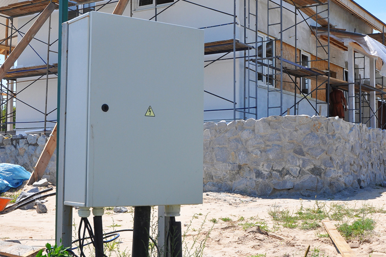 Baustrom bei EMG Elektromeister Martin Gottschalk in Wallhausen
