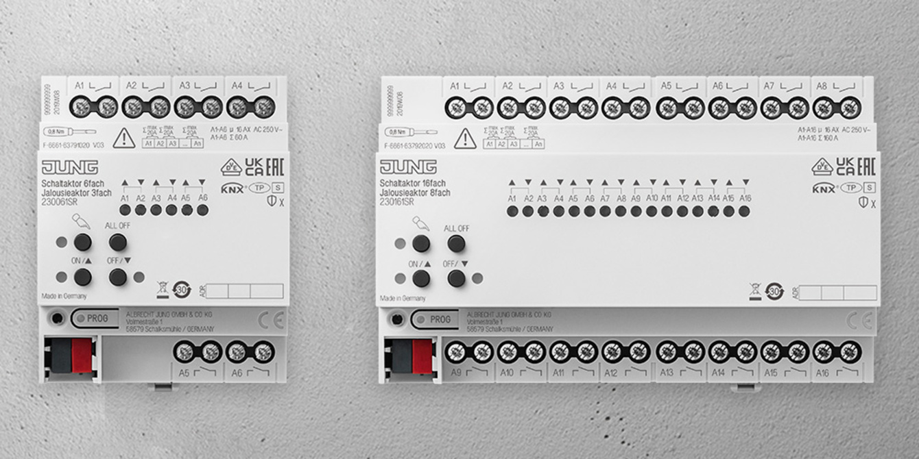 KNX Schalt- und Jalousieaktoren bei EMG Elektromeister Martin Gottschalk in Wallhausen
