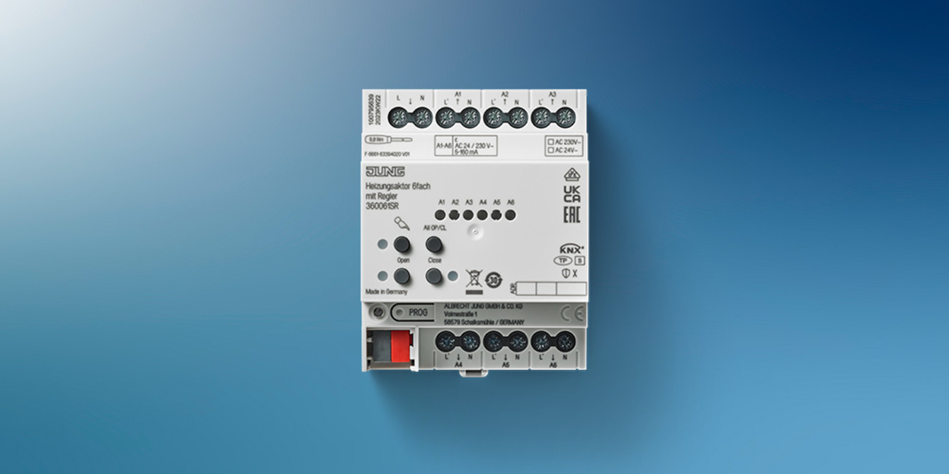 KNX Heizungsaktor 6-fach bei EMG Elektromeister Martin Gottschalk in Wallhausen