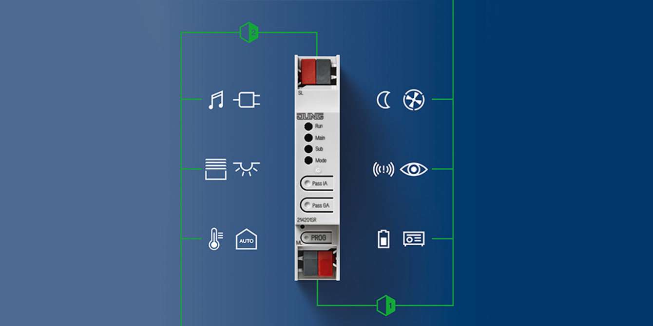 KNX Bereichs- und Linienkoppler bei EMG Elektromeister Martin Gottschalk in Wallhausen